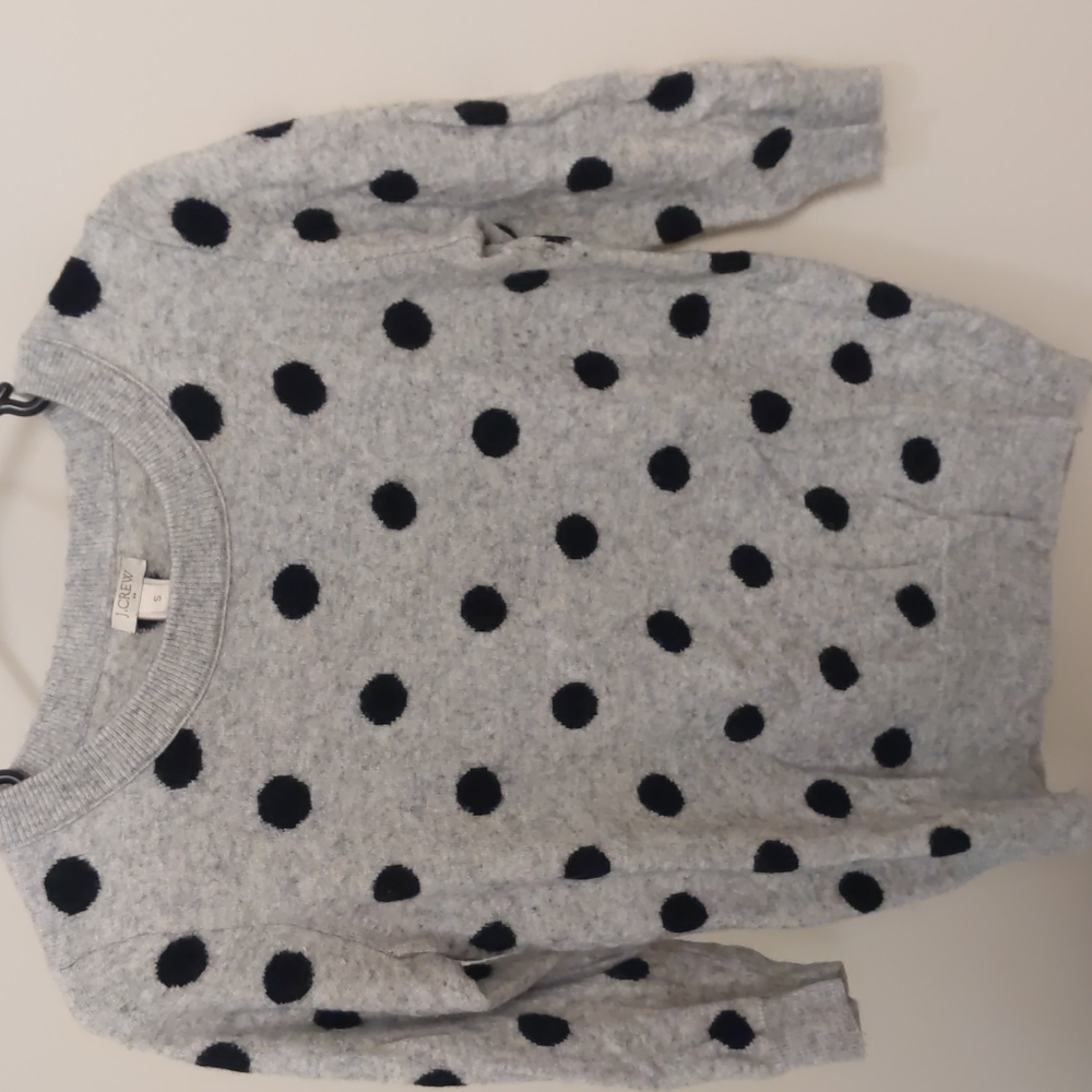 J.Crew Polka Dot Sweater